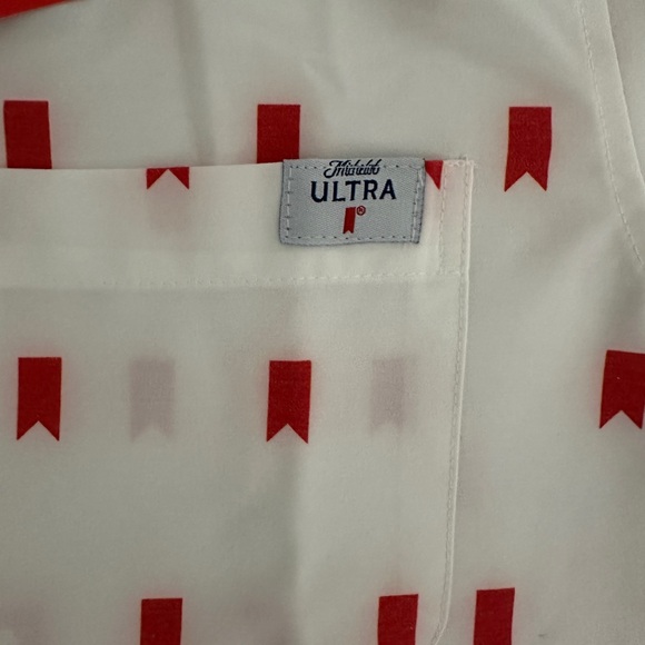 [NWT] Shinesty Michelob ULTRA Iconic Ribbon Camp Shirt - Picture 2 of 6